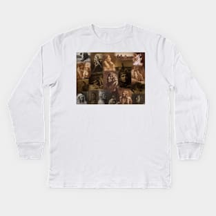 Native Americans Kids Long Sleeve T-Shirt